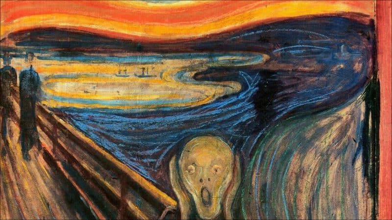 Les peintures les plus chères - Le cri - Edvard Munch