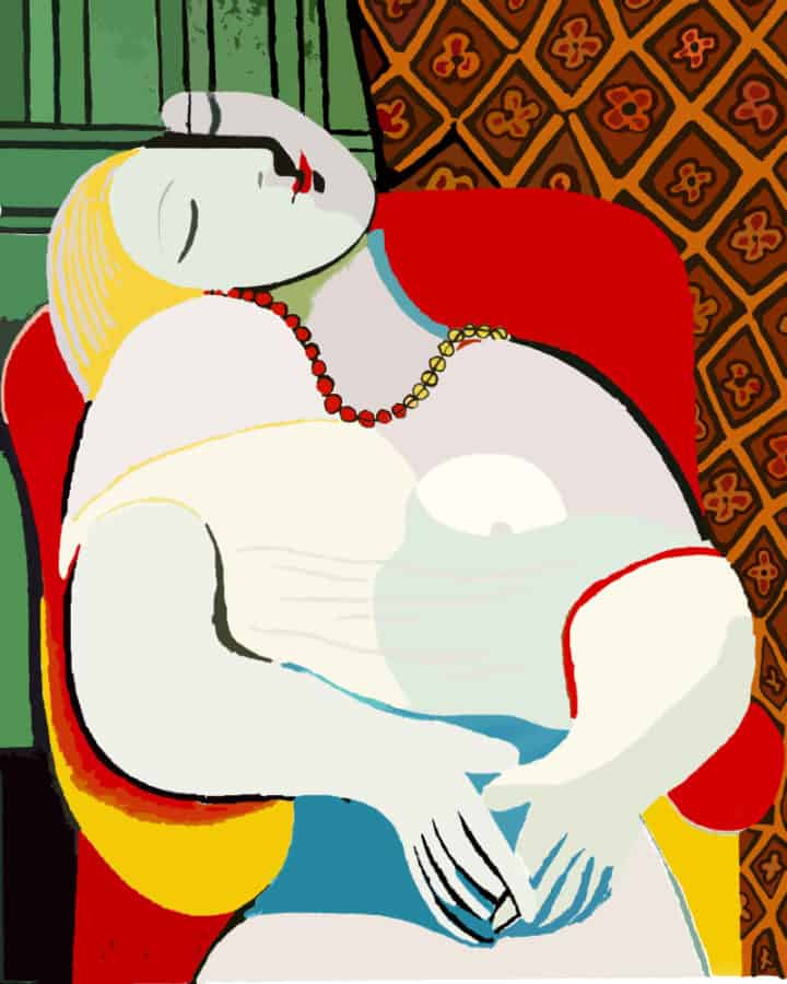 Les tableaux les plus chers - Le Rêve - Pablo Picasso