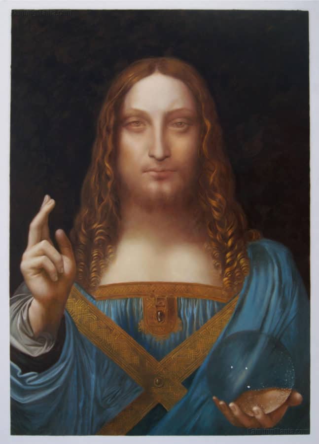 Les peintures les plus chères - Salvator Mundi - Leonardo da Vinci