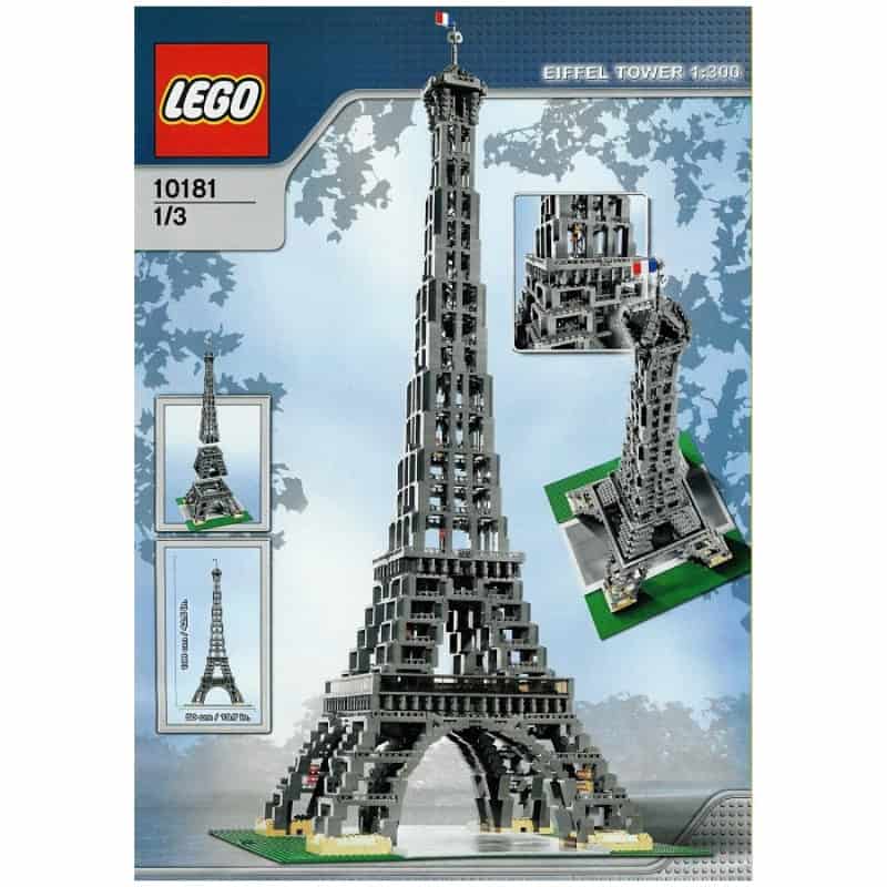 Les jeux de Lego les plus chers - Tour Eiffel