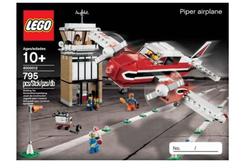 Les ensembles Lego les plus chers - Avion Piper (LEGO Inside Tour Exclusive Edition 2012)