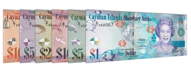 Les monnaies les plus fortes - Dollar des îles Caïmans