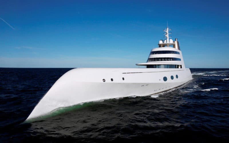 Les yachts les plus chers - Yacht à moteur A