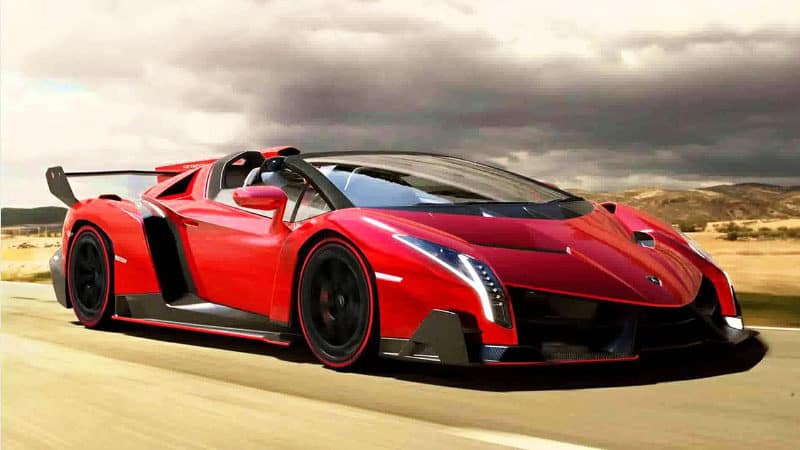 Les voitures les plus chères - Lamborghini Veneno Roadster
