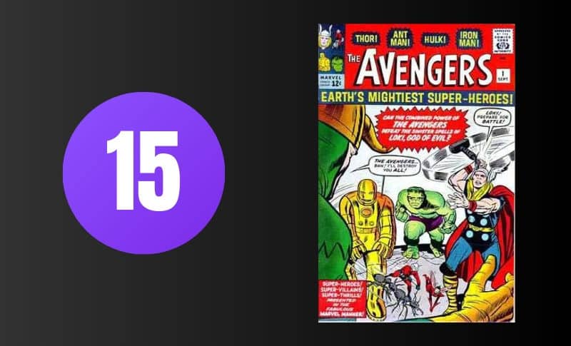 Les bandes dessinées les plus chères - Avengers #1
