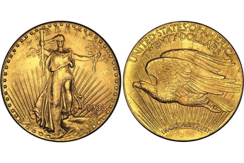 Les pièces les plus chères - Double Eagle (1933)