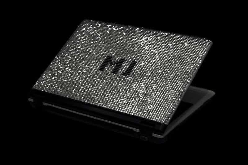 Ordinateurs portables les plus chers - MJ'S Swarovski & Diamond Studded Notebook