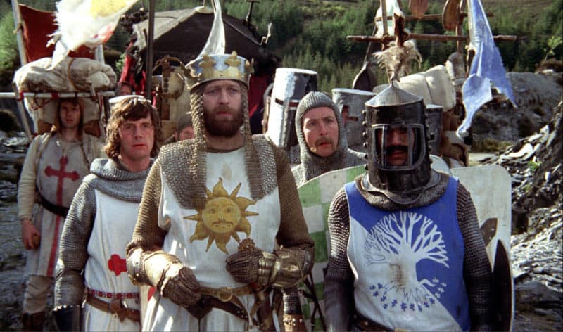 Les films les plus drôles - Monty Python et le Saint Graal