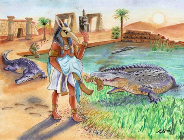 Le mythe d'Osiris et d'Isis - La rage de Seth. (Zanten / Deviantart)