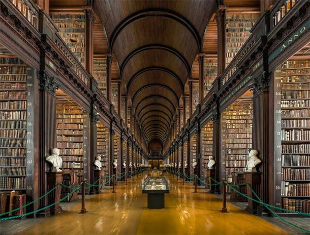 L'ancienne bibliothèque du Trinity College. (Fourni par l'auteur)