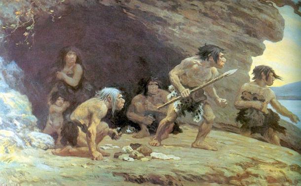La description des Basajaun présente une ressemblance frappante avec les Néandertaliens, qui ont persévéré dans le Pays basque moderne alors qu'ils disparaissaient d'autres parties de l'Europe. (Domaine public)