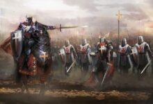 Depiction of the German Knights Templar.    Source: vukkostic / Adobe stock