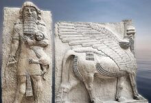 Work using the Statue of Gilgamesh and Lamassu.    Source: CC BY 4.0