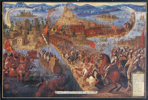 La conquête de Tenochtitlán