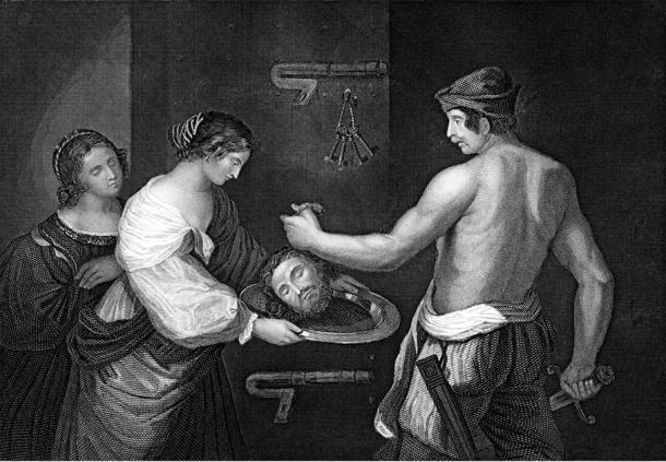 Hérode, Hérodias et leur fille (Salomé) tenant la tête de Saint Jean-Baptiste. (Tony Baggett / stock Adobe)