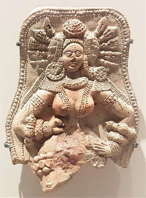 Artefact de Chandraketugarh, Bengale occidental, Inde. (Fourni par l'auteur)