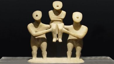 The three Figurines – Cycladic Art