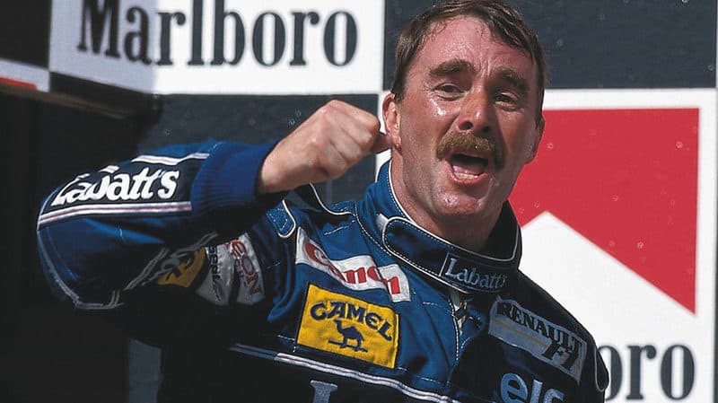 Les plus riches pilotes de course - Nigel Mansell