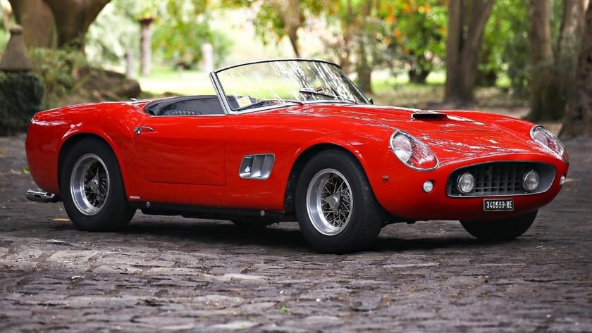 Les Ferrari les plus chères - Ferrari 250 GT SWB California Spider 1961