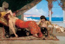 Painting by Jean-Joseph Benjamin-Constant, Orientalism genre, representation of The Book of Exposition. Source: Jeangagnon / Public Domain.