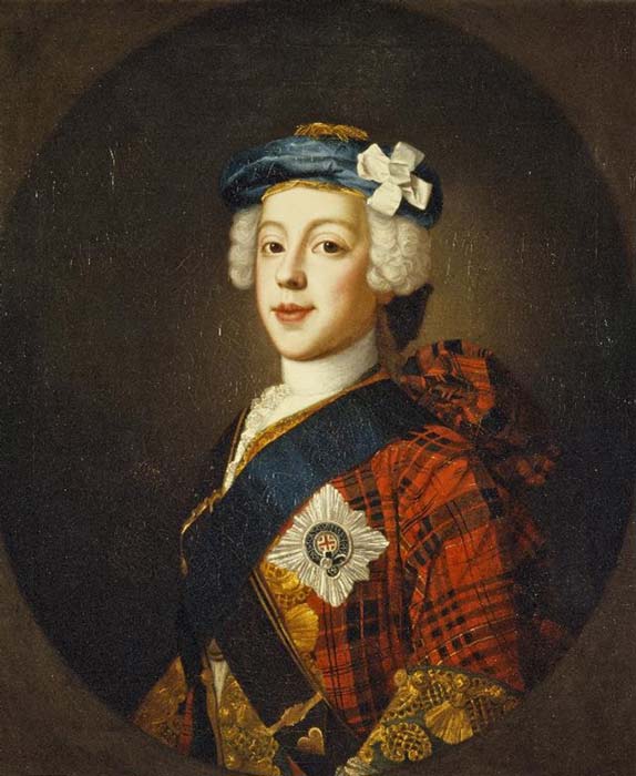 Prince Charles Edward Stuart, 1720 - 1788. Fils aîné du prince James Francis Edward Stuart. (Domaine public)