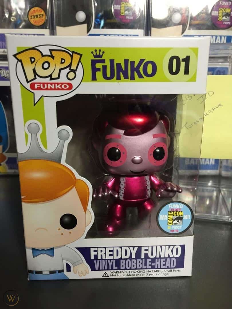 Les meilleurs vinyles pop funko - Frankenberry Freddy Funko (Metallic)