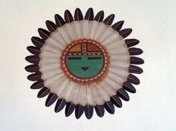 Tawa, l'esprit du soleil et créateur dans la mythologie Hopi. 