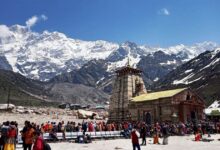 Kedarnath temple is the first on the Panch Kedar pilgrimage and is visited by thousands of pilgrims every year. Source: Sushant Pandey / Knowledge of India