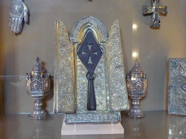 La Sainte Lance au Musée d'Echmiadzin, Arménie (Emanuele Iannone / Domaine public)