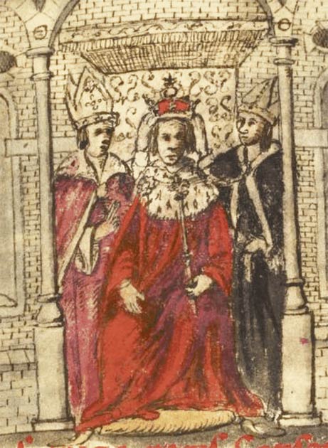 William Rufus a été remplacé par son frère Henry Ier après sa mort soudaine.  ( Domaine public )