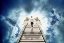 Jacob's ladder, a stairway to heaven