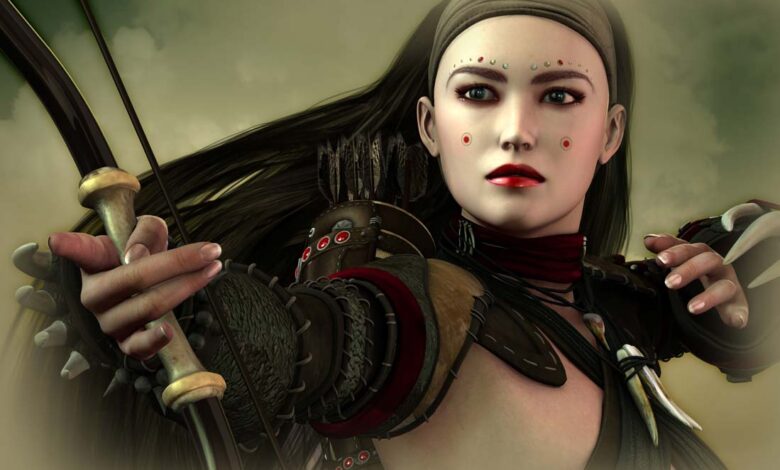 Chinese Warrior Woman