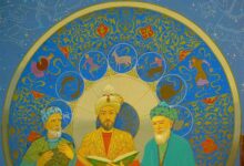 Painting of astronomers located at the Ulugh Beg Observatory in Samarkand, Uzbekistan. Source: LoggaWiggler / CC0