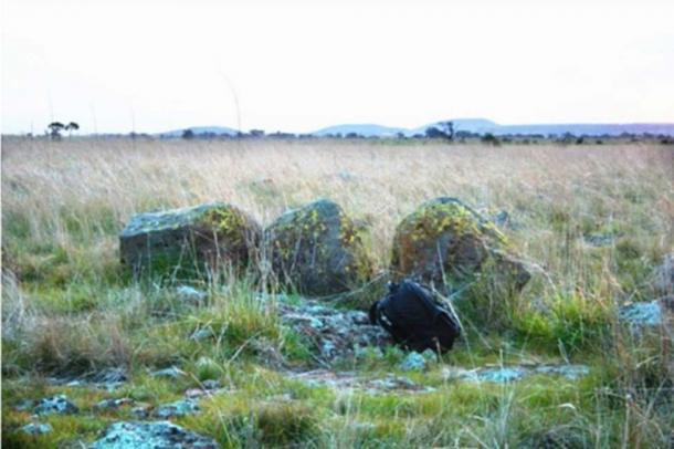 Une partie de l'arrangement de pierres de Wurdi Youang dans l'État de Victoria, en Australie. (Ray Norris/CC BY SA 2.5)