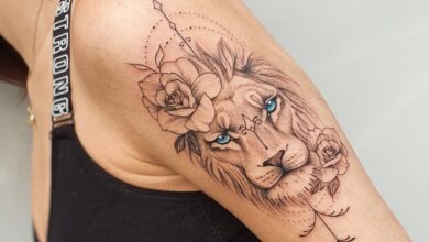 Top 51 Best Small Lion Tattoo Ideas – [2020 Inspiration Guide]