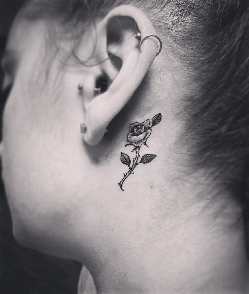 Top 61 Des Meilleures Idees De Tatouage De Petites Roses Troovez Com