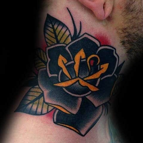 nextluxury simple 1 tatouage en col de rose