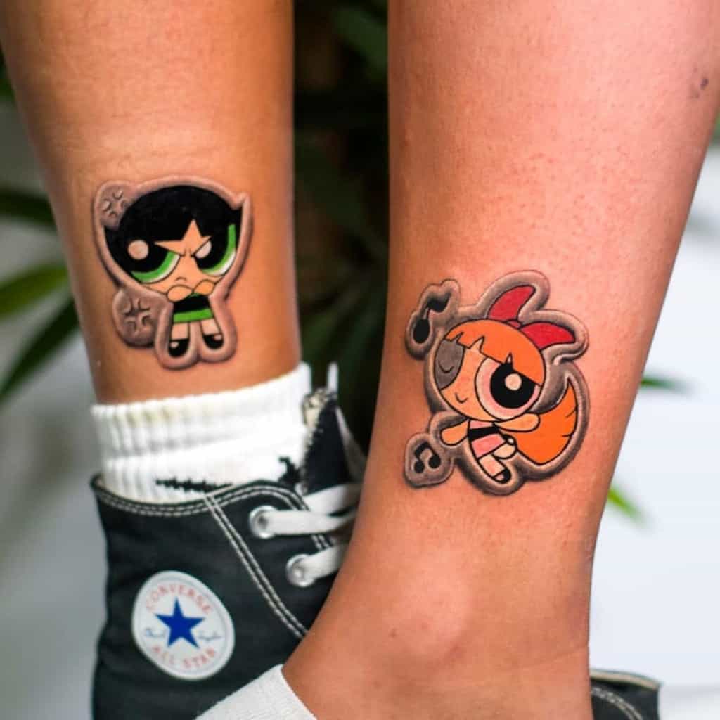 Mignons petits tatouages d'animés Amirmeir1