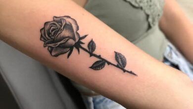 Top 71 Best Small Rose Tattoo Ideas – [2020 Inspiration Guide]