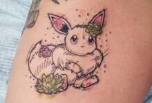 Top 77 Best Eevee Tattoo Ideas – [2020 Inspiration Guide]