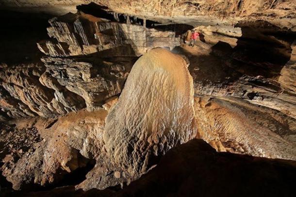 Grotte Manitou d'Alabama où ont été trouvées les inscriptions cherokees. (Annettereynolds / CC BY-SA 4.0)