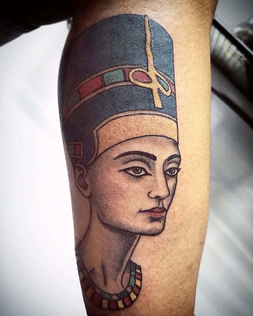 Simple Nefertiti Tattoos Ojosrojos.tattoo