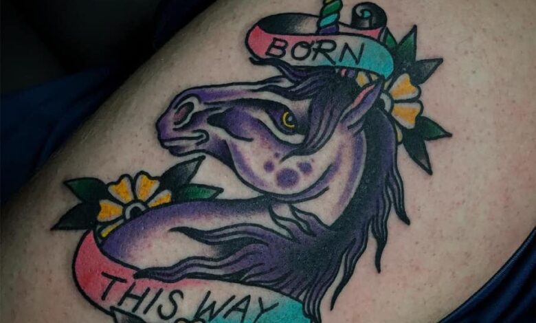 Top 65 Best Born This Way Tattoo Ideas – [2020 Inspiration Guide]