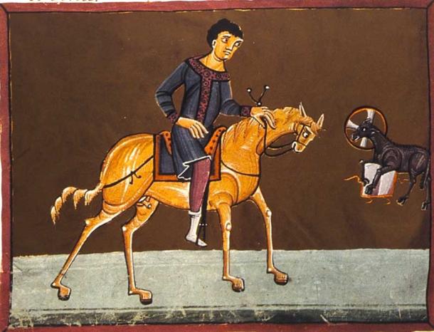 Le quatrième cavalier, la Mort, des quatre cavaliers de l'Apocalypse. (Batchheizer / Domaine public)