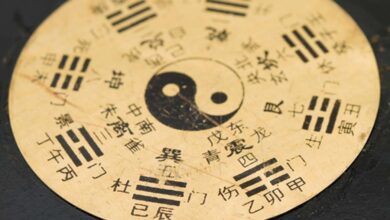 I Ching disk.