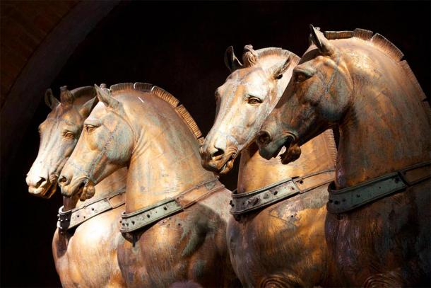 Les magnifiques chevaux de bronze de la basilique Saint-Marc. (Nick Thompson / CC BY-NC-SA 2.0)