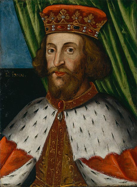 Portrait du roi Jean d'Angleterre. (Galerie d'images de Dulwich / Domaine public)