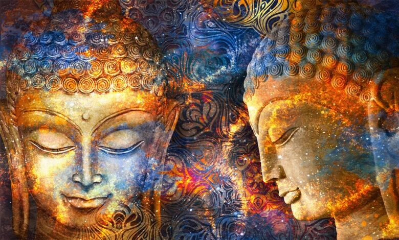 Bodhisattvas of Mahayana Buddhism. Source: yuliana_s / Adobe Stock.