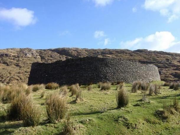 Fort de Staigue Fort Ring, 3ème ou 4ème siècle, Irlande. Ces forts étaient utilisés pour protéger des envahisseurs et des loups.
