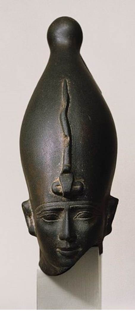 Tête du dieu Osiris, vers 595-525 av.